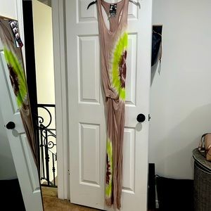 Young Fabulous and Broke Tie Dye Maxi dress